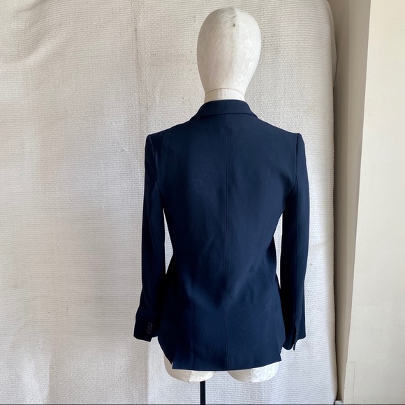 Vanessa Bruno Paris Two-Button Suit Jacket Blue - Picture 4 of 8